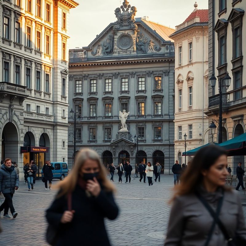 Podvečerní Brno — Náměstí Svobody